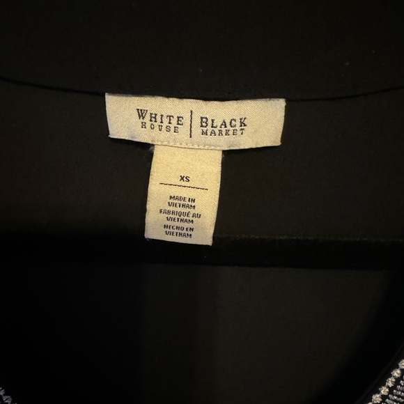 Super Nice Long Sleeved Black Dress w Sheer Sleeves size XS - Picture 2 of 6